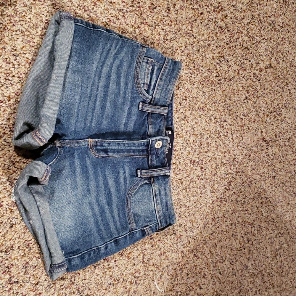 Hollister Jean shorts High rise midi short Vintage